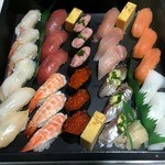 Kakiya Sushi - にぎり竹 ３人前￥5,184（ ’15.06）