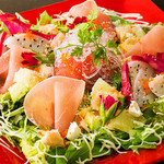 Vitamin salad of seasonal fruits