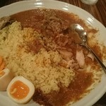 カレーのぼんチョビ - お店の辛増しスパイス