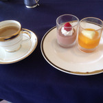 蒲郡温泉　ホテル竹島 - セットのデザート コーヒー