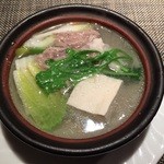 名産松阪肉料理 肉の松阪 - ミニしゃぶしゃぶ