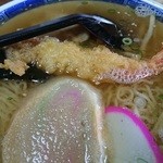 つばくら食堂 - トッピングあっぷ　天ぷらは揚げたてです(^.^)