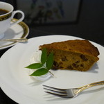 ティールームたかはし - 人参とおからのヘルシーケーキセット