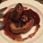 びすとろ UOKIN はなれ - フォアグラのソテーフレンチトースト添え￥８８０