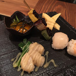 和フレンチバル村塾 - 前菜盛り合わせ 「和バージョン」