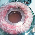 炊き肉鍋アップ