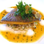 (10/5昼)「Menu d'Orme（3465円）」のメイン（3択）の桜鯛