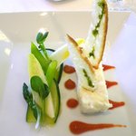 (10/5昼)「Menu d'Orme（3465円）」の前菜（真鯛のブランダード）