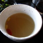 花畑牧場カフェ＆ホエー豚亭 - コラーゲンスープ