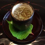 比良山荘 - 蓴菜のおつゆ