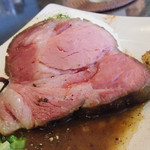 北新地 みやたけ - 【新地でランチ】 ハンガリーの国宝　マンガリッツァ豚のローストポーク \1050