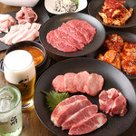 炭火焼ホルモン ぐう - 烏森コース（全９品＋飲み放題付き）5000円