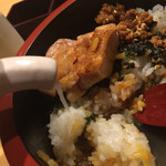 瀧口 - 炭火鶏焼き丼1000円炭火鶏焼き丼1000円