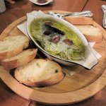 あずまし亭 - しらすのアヒージョ2015.06.29