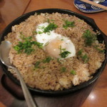 あずまし亭 - ジンギスカン後の炒めご飯2015.06.29