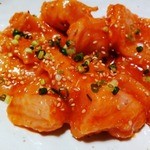 炭火焼肉たけさん亭 - 上ミノ700円