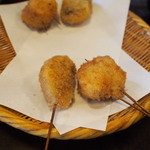 はん亭 - 蓮の肉づめ、ホタテ