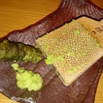 ワサビは自分でおろしていただきます