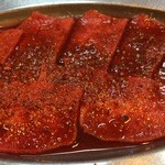 焼肉 一力 - 上ロース(1300円)