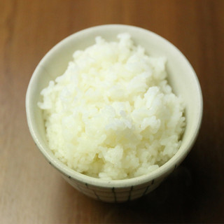 Indispensable to accompany meat! We are also particular about rice ◎