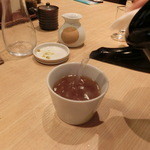 蕎彩 和み月 - そば湯