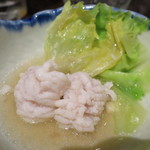 うさぎ - 2015.6鯛・鱧しゃぶ鍋