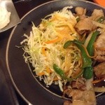 味の店　錦 - 豚肉スタミナ焼定食790円