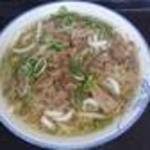 立ち食いうどん 味沢 - ぼっかけうどん