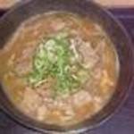 立ち食いうどん 味沢 - ぼっかけカレーそば