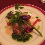 Bistro COLORIS - 肉料理のメインは鶏のささみ