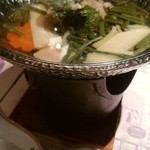 白石家 - 大山鶏とわらびの鍋