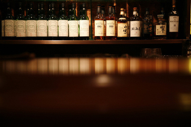 バーカウンター Bar counter バーカウンター LEDライト付き 高級感 バー Luxury