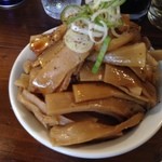 長町ラーメン - Bランチメンマ丼