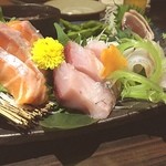 粋な板前の京風串揚と活魚料理 おはな ～はなれ～ - 刺身