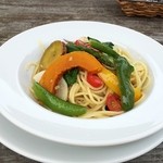 cafe restaurant NILS - 有機野菜のパスタ　９５０円
