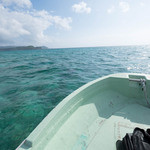 ふなうき荘 - ついた早々にボートに乗せてもらいました