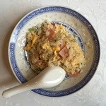 中国ラーメン揚州商人 - ランチセットの炒飯。