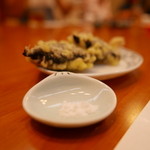 日の出 - 【2015/5再訪】塩でいただくフライ蛤