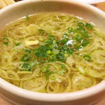 じゃじゃ。 - レモンつけ麺スープ