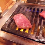 立喰い焼肉 治郎丸 - イチボ…A5伊万里牛