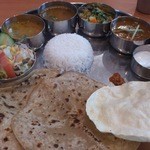 南インド料理 マハラニ - ・South indian Non-Veg Thali 1550円