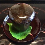 比良山荘 - 蓴菜のおつゆ