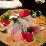 魚心 - 今日もバツグンのお刺身です！(^_^)．．．ってなんで「料理」に投稿できないのかな？．．．