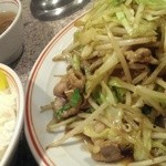 ラーメン王 後楽本舗  - 野菜炒め定食