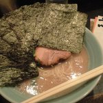 ラーメン専門店 小川 渋谷店 - おいしかったなあ。海苔が香ばしい！
