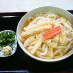 いずみ - きざみうどん(中) 650円