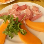 La Vecchia Taverna di Bacco  - 料理写真:生ハム、メロン