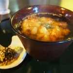 日本料理天ぷらあい田 - 天茶漬け