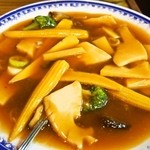 平和樓 - 紅焼鮑片（アワビの煮込み）