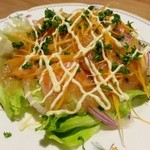 なな穂 - サーモンのカルパッチョサラダ